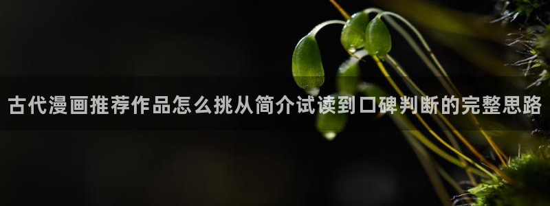 漫漫漫画悬疑漫画